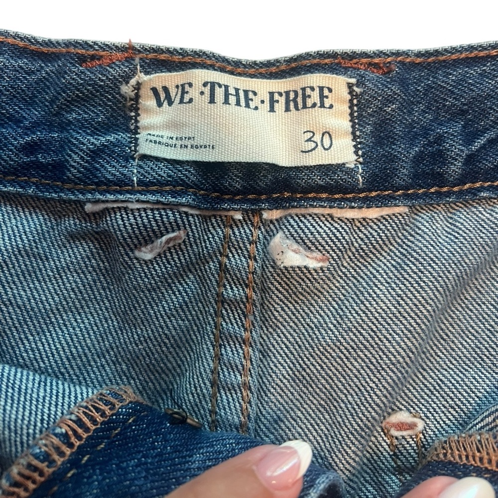 Free People We The Free Now‎ Or Never Denim Shorts - Picture 7 of 12